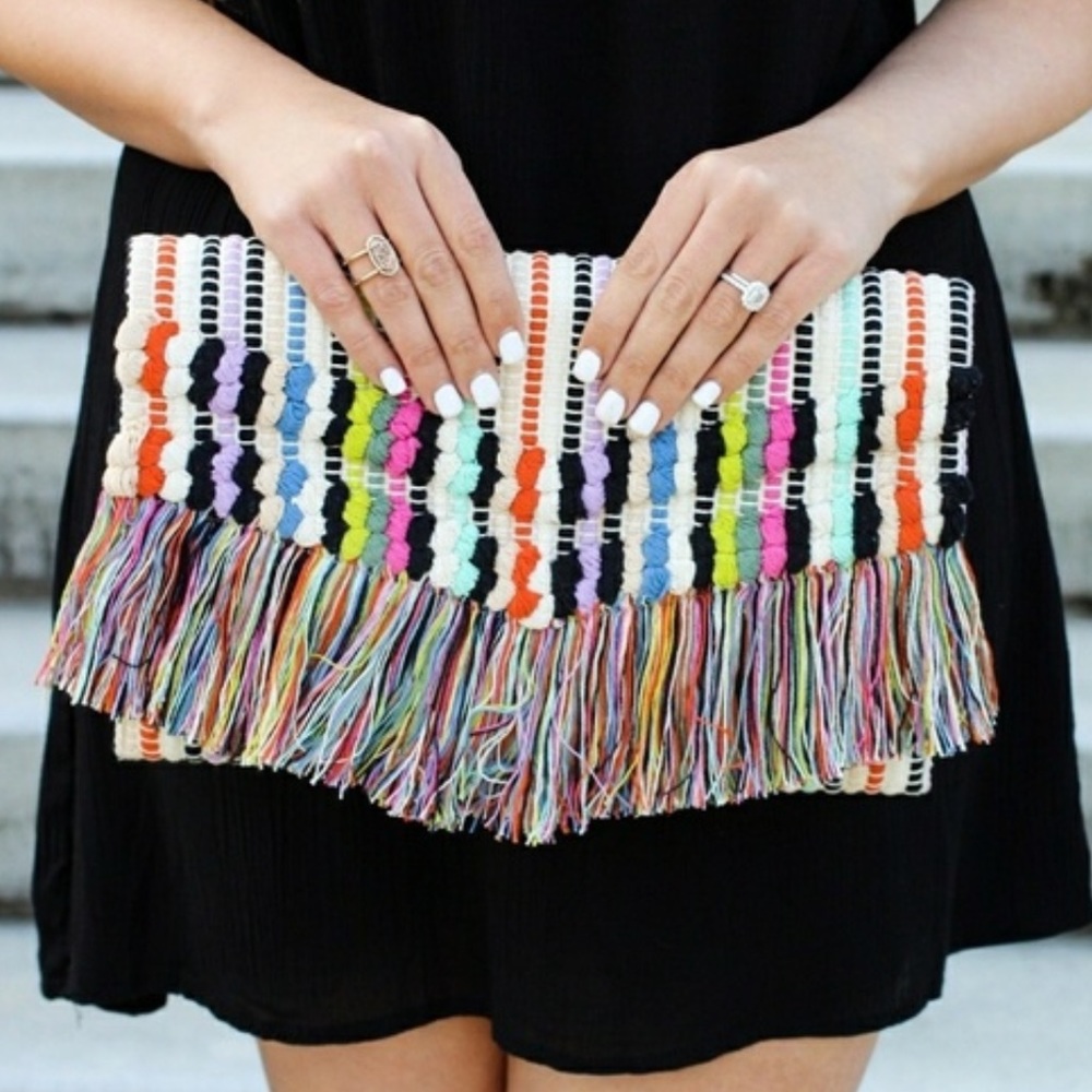 NWOT Stella & Dot Taj Clutch